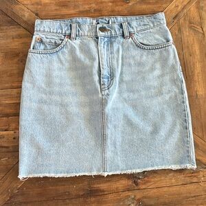 & other stories High Waist Denim Skirt EUC